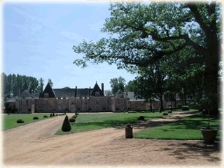 L'entrée du château du Comte de Saint-Maur